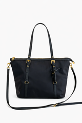 Schwarze Umhängetasche