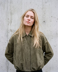MAËL Suede Bomber