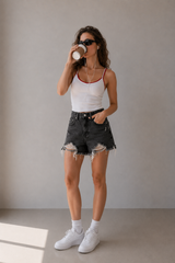 SABINE Denim Shorts