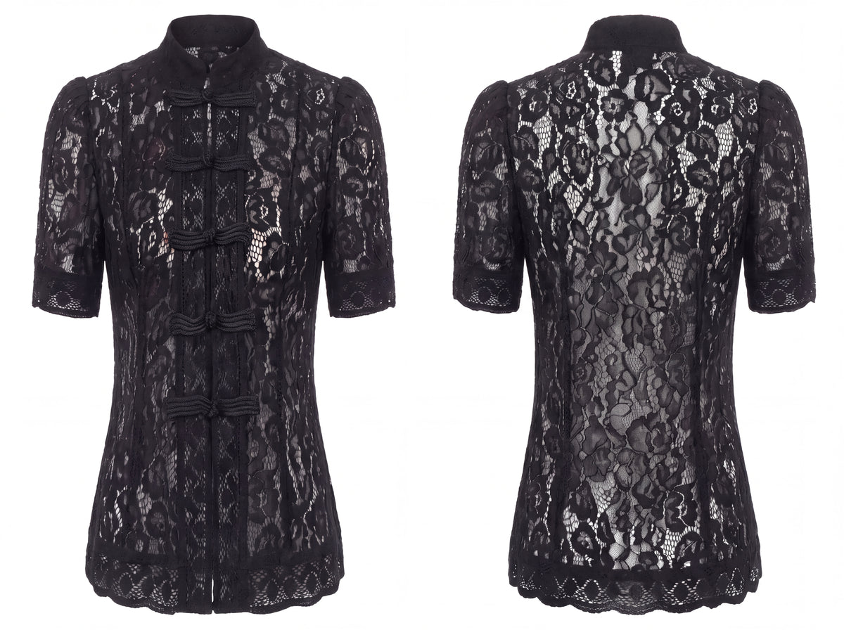 ÉTOILE Dentelle Bluse