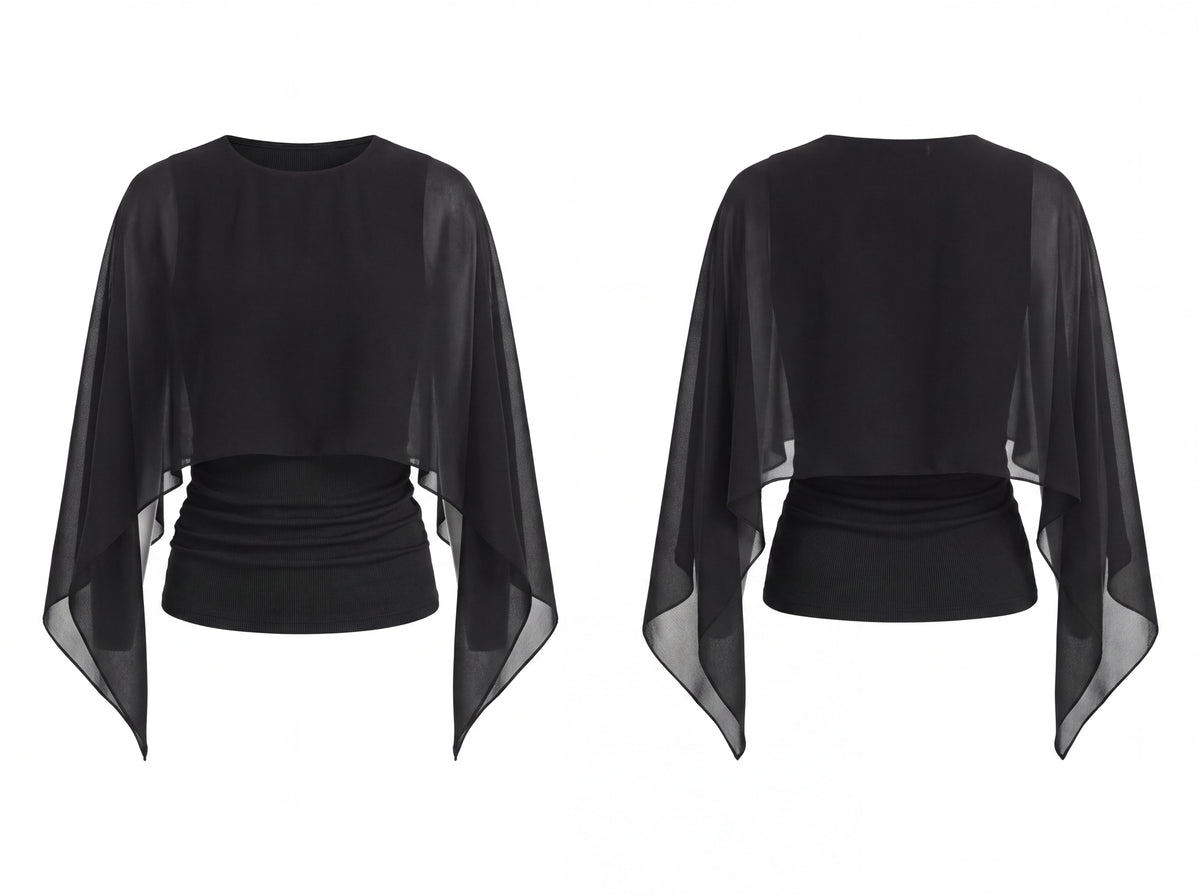 AURÉLIA Drapierte Bluse