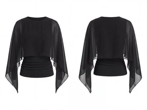 AURÉLIA Drapierte Bluse