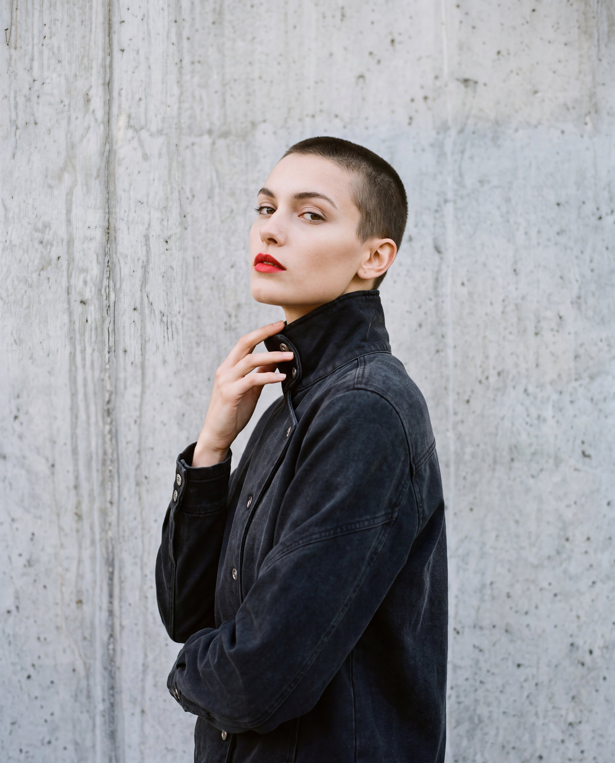 SÉVRINE Asymmetrical Jacket