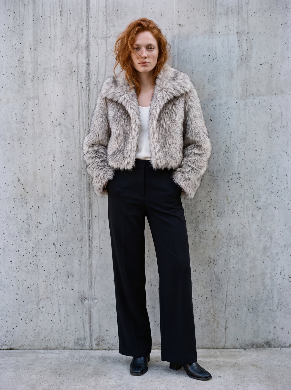 ISOLDE Faux Fur Jacket