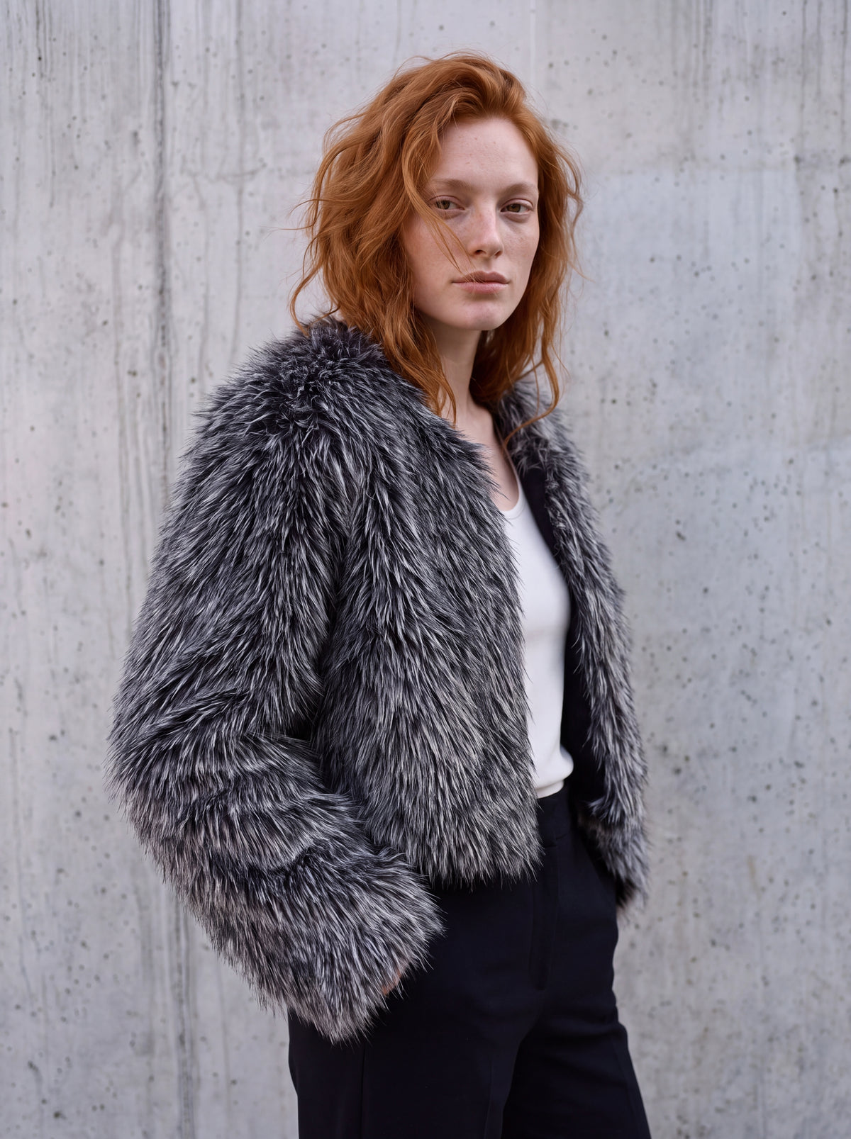 ISOLDE Faux Fur Jacket