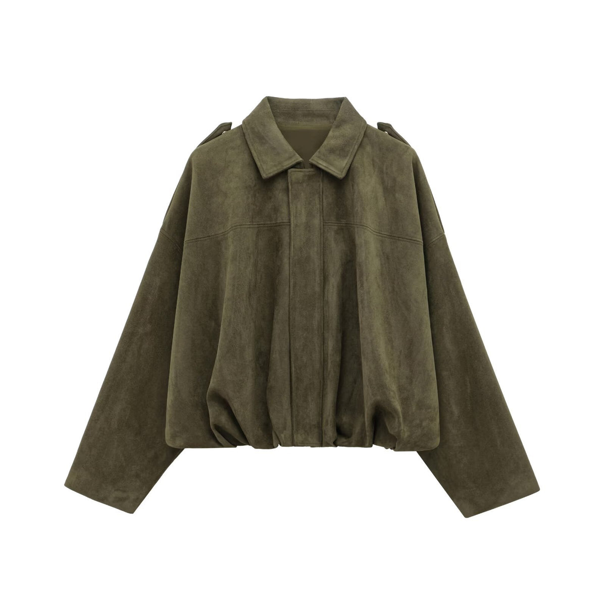 MAËL Suede Bomber