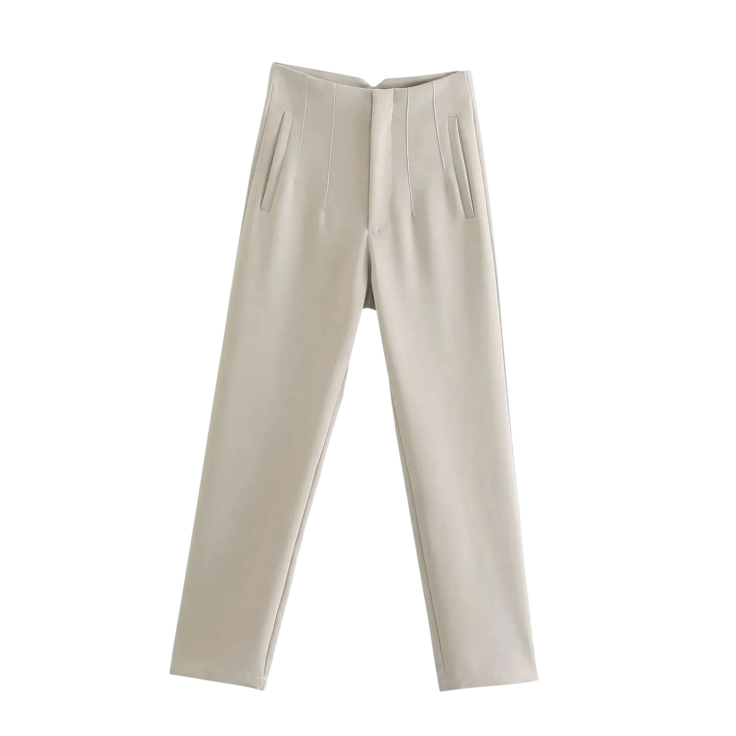 Stilvolle, hochgeschnittene Hose