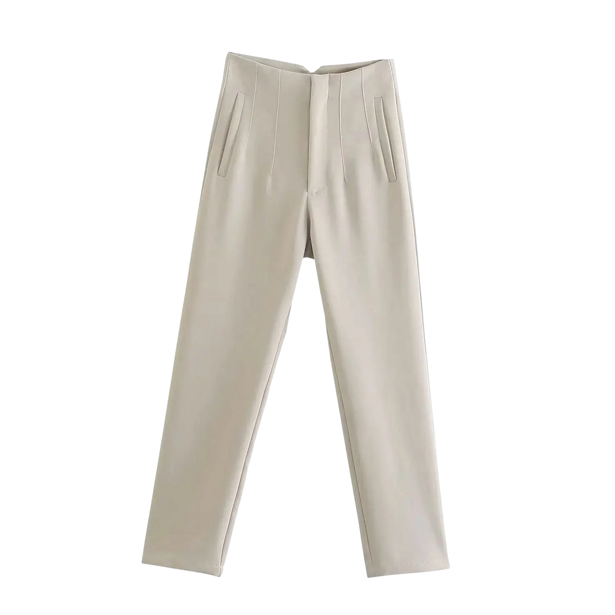 Stilvolle, hochgeschnittene Hose