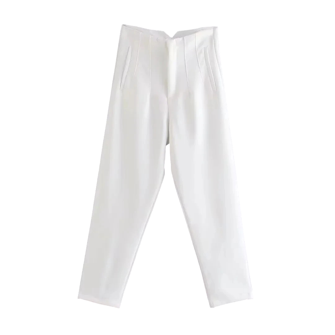 Stilvolle, hochgeschnittene Hose