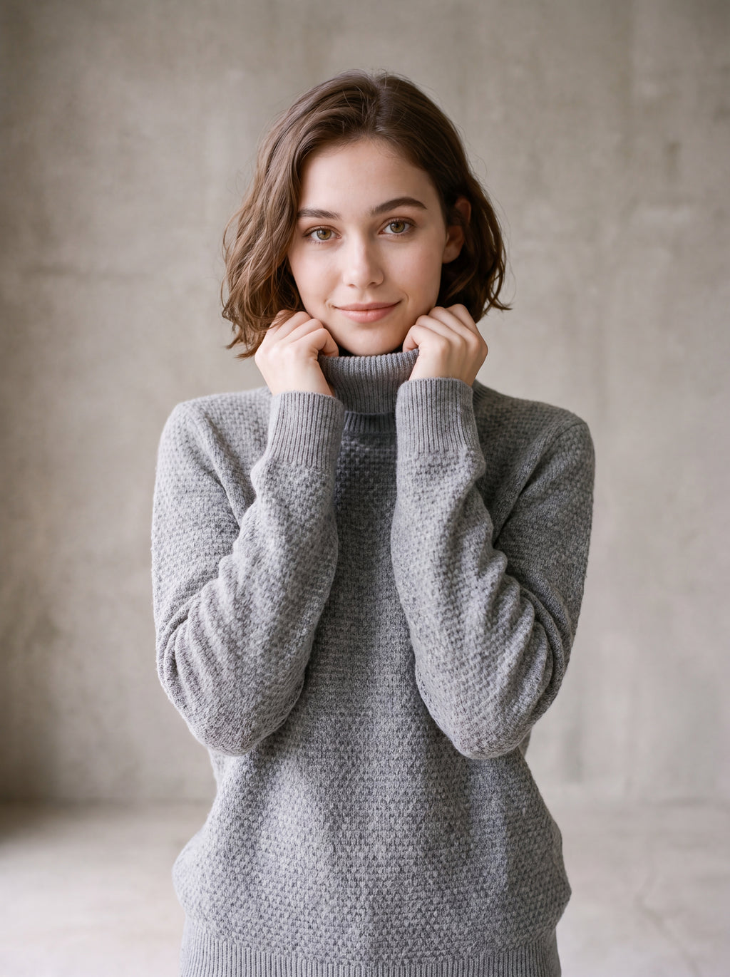 ORELIA Rollkragenpullover