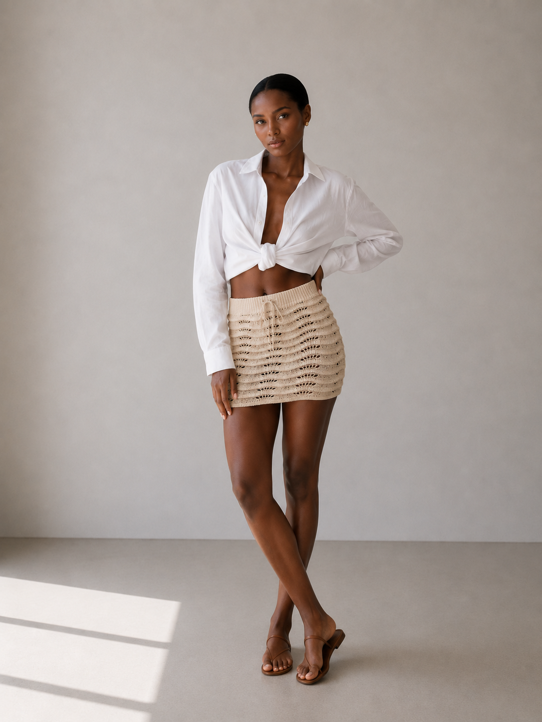 SOLÈNE Knit Skirt