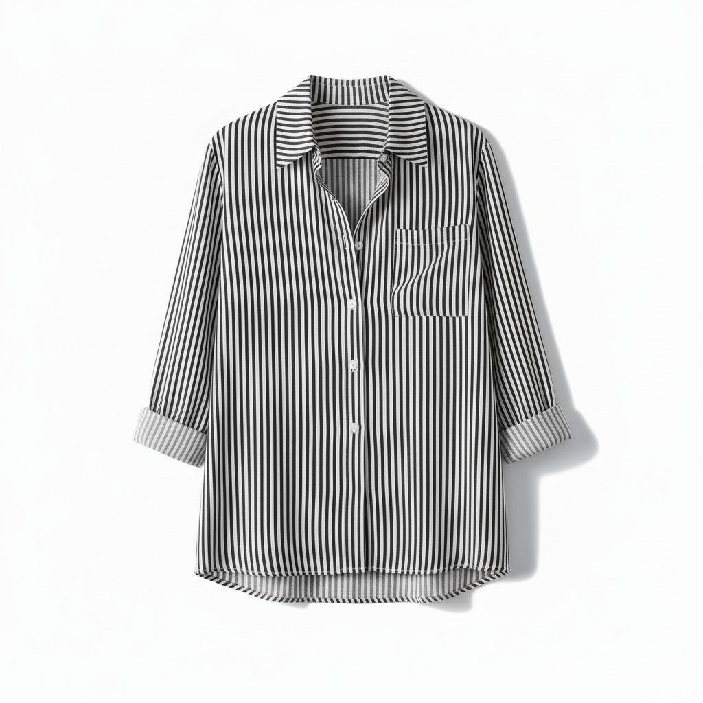 Gestreiftes Button-Down-Hemd