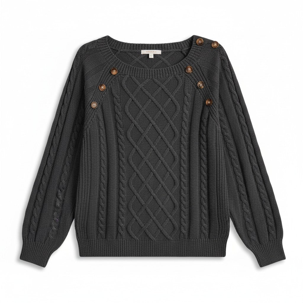 Lässiger Strickpullover