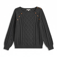 Lässiger Strickpullover