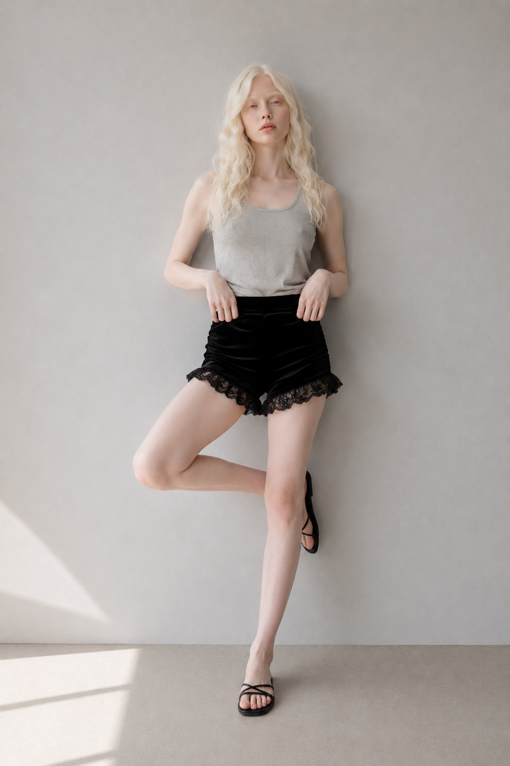 VESPER Velvet Shorts
